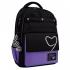 Рюкзак шкільний "YES" /559923/ TS-48 Purple Hearts 45*31*15см (1/15)