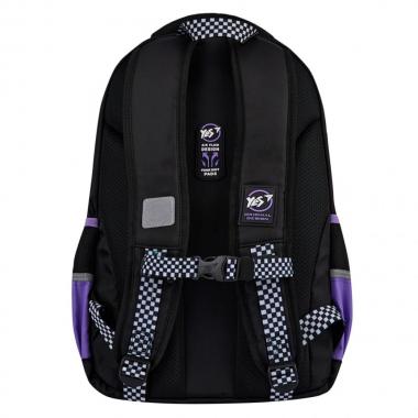 Рюкзак шкільний "YES" /559923/ TS-48 Purple Hearts 45*31*15см (1/15)
