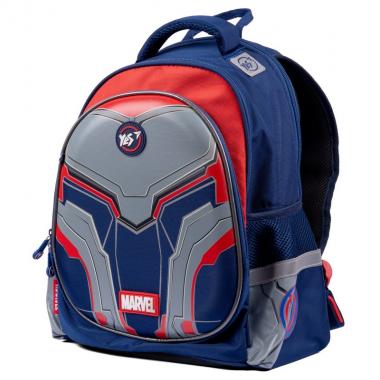 Рюкзак каркасний "Yes" /551665/ S-74  "Marvel.Avengers", синій/сірий (1/14)